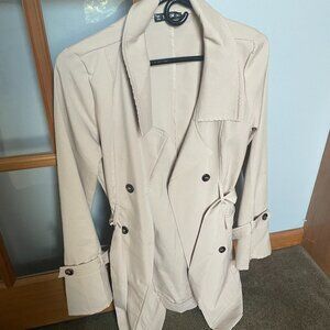 Shein lightweight trench coat size small